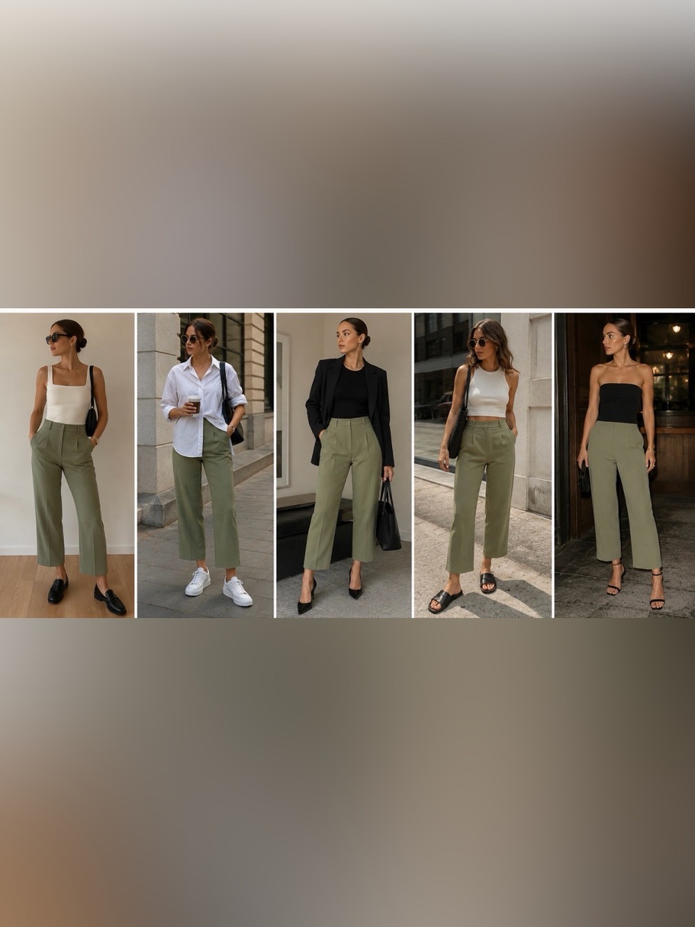 Aritzia Wilfred Cropped Tailored Pants – Size 4 - Picture 3 of 5